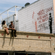 A Banksy in San Francisco in 2010 acknowledged the tension created by street art's rise in value.